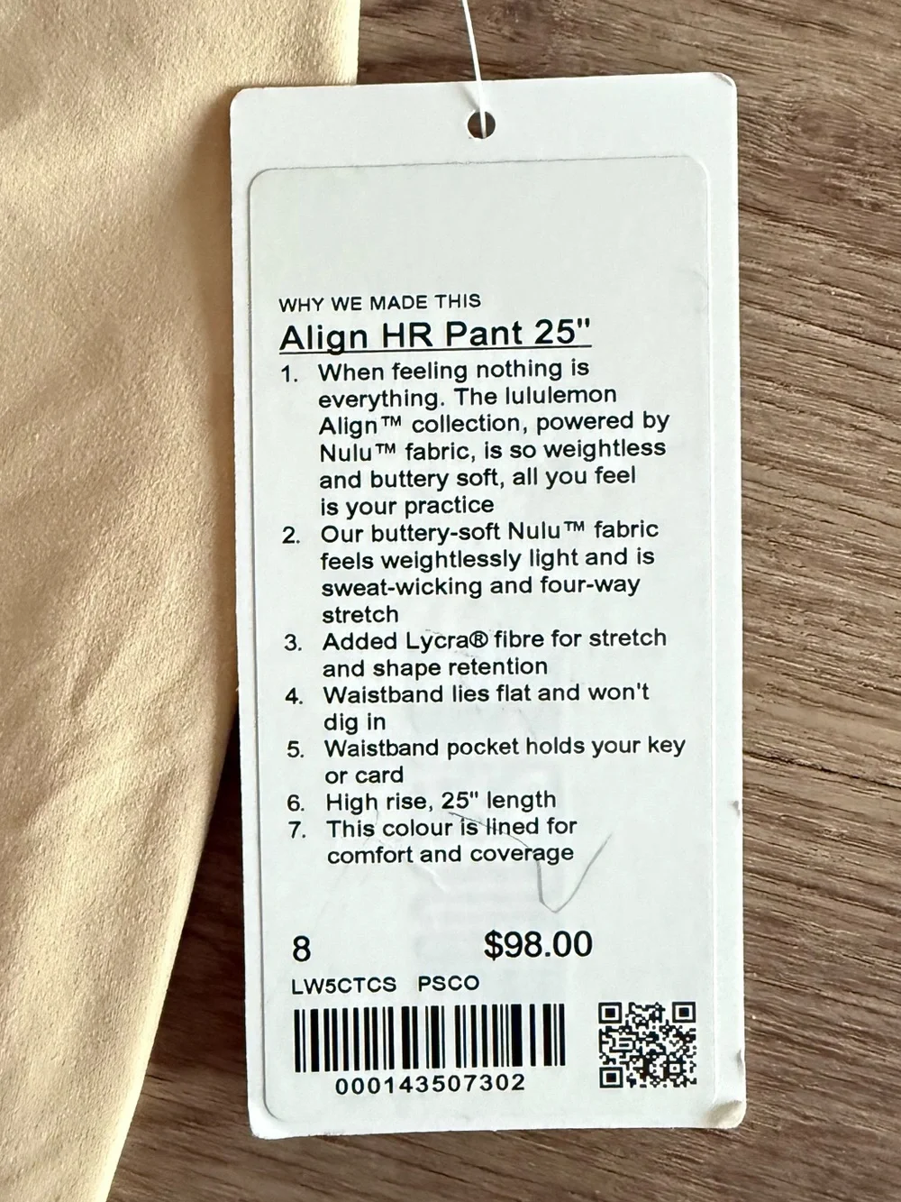 NWT lululemon athletica Align Legging